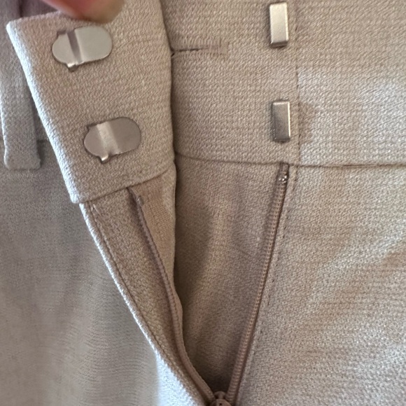 LOFT Womens ' Julie ' The Rivera Pants Khaki Size 0 Casual Wear Curvy - Picture 5 of 7